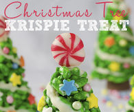 Christmas Tree Rice Krispie Treats
