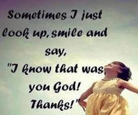 Thank you God