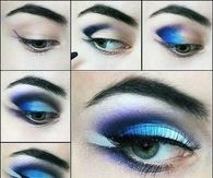 Blue Eye Makeup