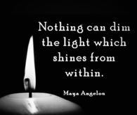 The light which shines from within