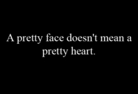 a pretty face