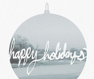 Happy Holidays