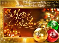 Wishing you all the joys of the holiday season & a Happy New Year