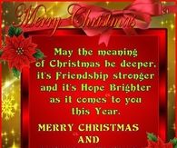 Merry Christmas and Joyous New Year
