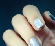 DIY Frosty Nails