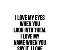 I love my