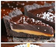 Dark Chocolate Oreo Pie