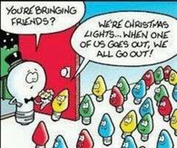 Christmas Light Hang Out