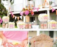 BBQ popcorn bar