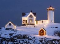 Lighthouse at Christmas