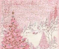 Snow on Snow Vintage Christmas Card