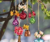 Hanging Flower Vases