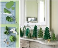 DIY Paper Chritsmas Trees