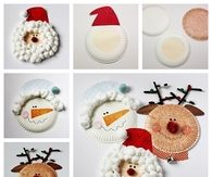 Paper Plate Christmas Crafts