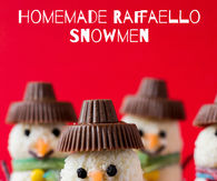 DIY Edible Snowmen