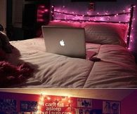 Bedroom String Light Ideas