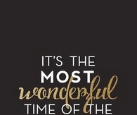 It's the most wonderful time of the year!