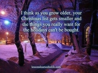 as you grow older