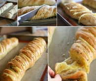 How to make cheesy garlic bread
