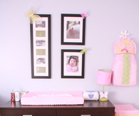 Baby girl nursery 