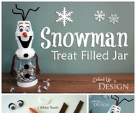 Snowman Treat Filled Jars