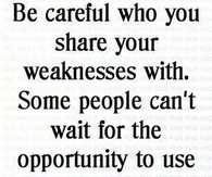 Be Careful