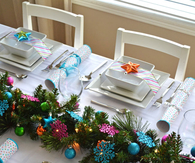 Pretty Christmas Table