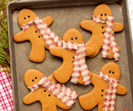 Cute Gingerbread Man Cookie Ornaments