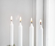 Simple Homemade Christmas Candle Holders