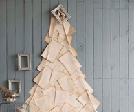Alternative Christmas Tree from Book Pages