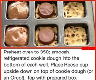 Reese Brownie Cookie