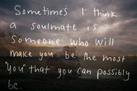 a soulmate