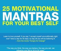 25 Motivational Mantras