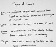 Types of Love