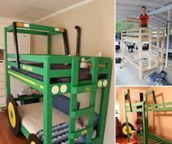 How to make a tractor bunk bed