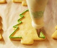 Christmas cookie icing