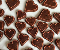 Chocolate Heart cookies