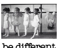 Be different 