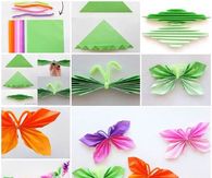 How to make a paper butterfly