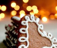 Gingerbread heart cookies