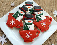 Snowman cookies
