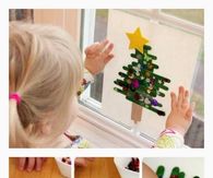 Kids Popsicle Tree Craft