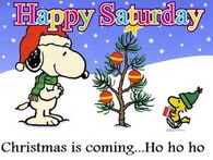 Christmas Saturday Snoopy