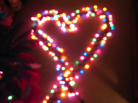 Christmas Heart Lights