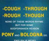 English is weird