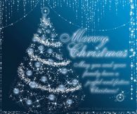 Merry Christmas May You and Your family have a joyful and festive Christmas