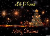 Let it Snow Merry Christmas