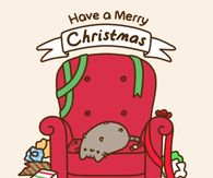 Pusheen Have a Merry Christmas