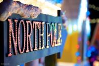 North pole sign