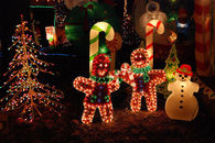 Christmas outdoor light decorations